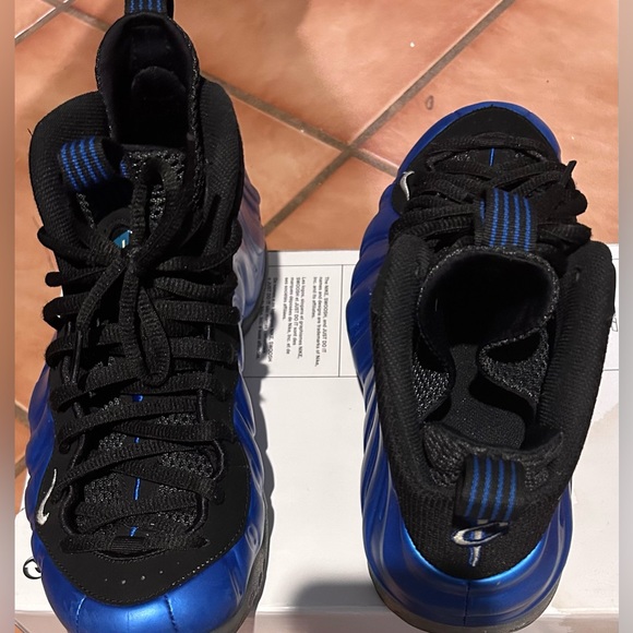 💙🖤💙Nike Foamposite Original Penny’s Orlando Magic🖤💙🖤M8.5 W10 Lightly Worn - Picture 3 of 4